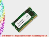 2GB Memory RAM for Toshiba Satellite L305-S5917 by Arch Memory