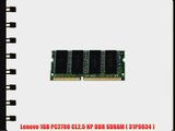 Lenovo 1GB PC2700 CL2.5 NP DDR SDRAM ( 31P9834 )