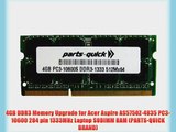 4GB DDR3 Memory Upgrade for Acer Aspire AS5750Z-4835 PC3-10600 204 pin 1333MHz Laptop SODIMM