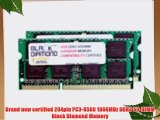 8GB 2X4GB Memory RAM for Dell Inspiron 1764 204pin 1066MHz PC3-8500 DDR3 SO-DIMM Black Diamond