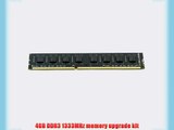 4GB G.Skill DDR3 PC3-10600 1333MHz CL9 NT Series Desktop dual channel memory kit (2x2GB)