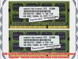 8GB (2X4GB) Memory RAM for Dell Vostro 3560 Laptop Memory Upgrade - Limited Lifetime Warranty