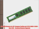 8GB RAM Memory for HP-Compaq Pavilion p6-2378 (DDR3-12800 - Non-ECC) - Desktop Memory Upgrade