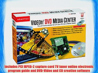 Adaptec ADAPTC VIDEOH DVD MEDIA-CENTER 2410 PCI KIT ( 2043000 )