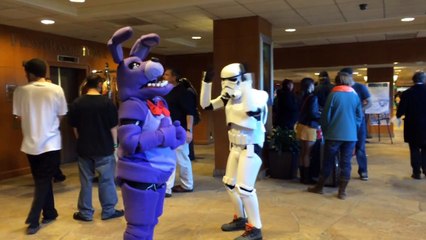 -FNAF Bonnie the Bunny Cosplay-