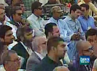 PM Nawaz Addresses at Oil Terminal Opening Ceremony