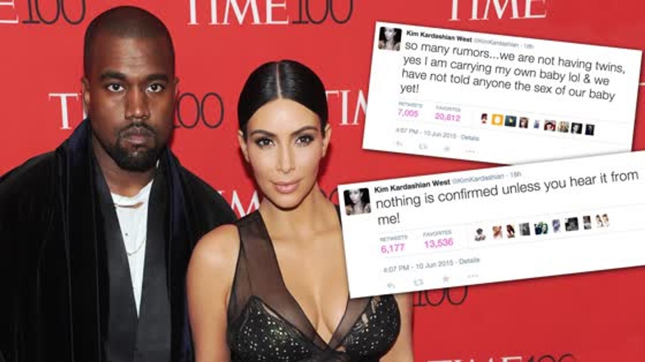 Kim Kardashian äußert sich zu den Gerüchten über ihre Schwangerschaft