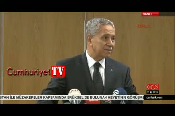 Bülent Arınç'dan 4 bakan açıklaması: Bu konuyu ağzınıza almayın