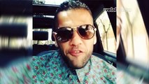 Best moments of FC Barcelona's Dani Alves on social networks