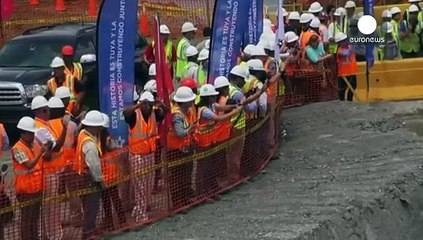 Παναμάς: Ξεκίνησε η ροή υδάτων στο δεύτερο τμήμα της διώρυγας
