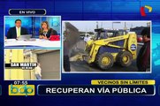 Vecinos sin límites: Municipalidad de Lima retira rejas que empresa colocó en vía pública