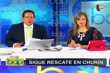 Tragedia en Churín: fallecieron últimos pasajeros que fueron rescatados de vehículo sepultado