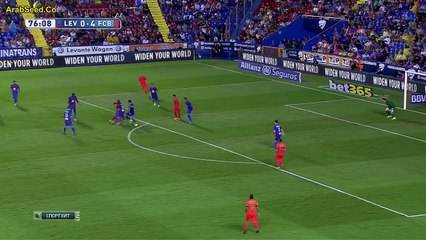 هدف ميسي برشلونة وليفانتي 2014