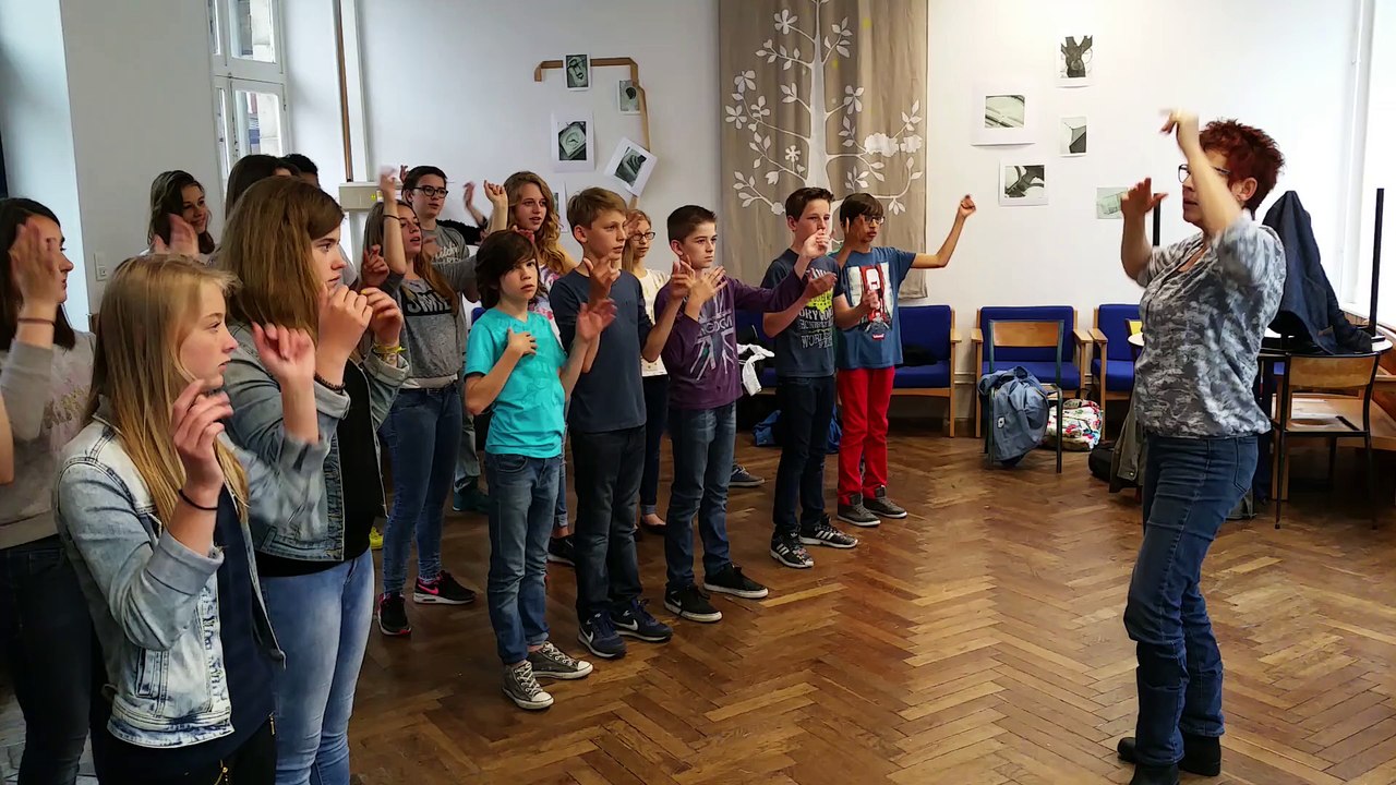 Atelier de percussions corporelles à Avranches