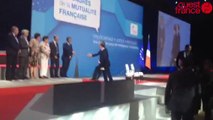 Arrivée de François Hollande