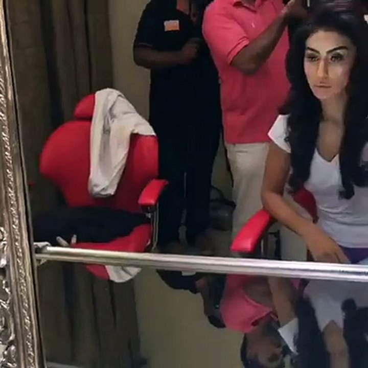 Mahek Chahal Photoshoot BTS