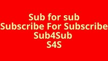 Sub for sub | Subscribe For Subscribe | Sub4Sub | S4S | F4F | Follow for follow