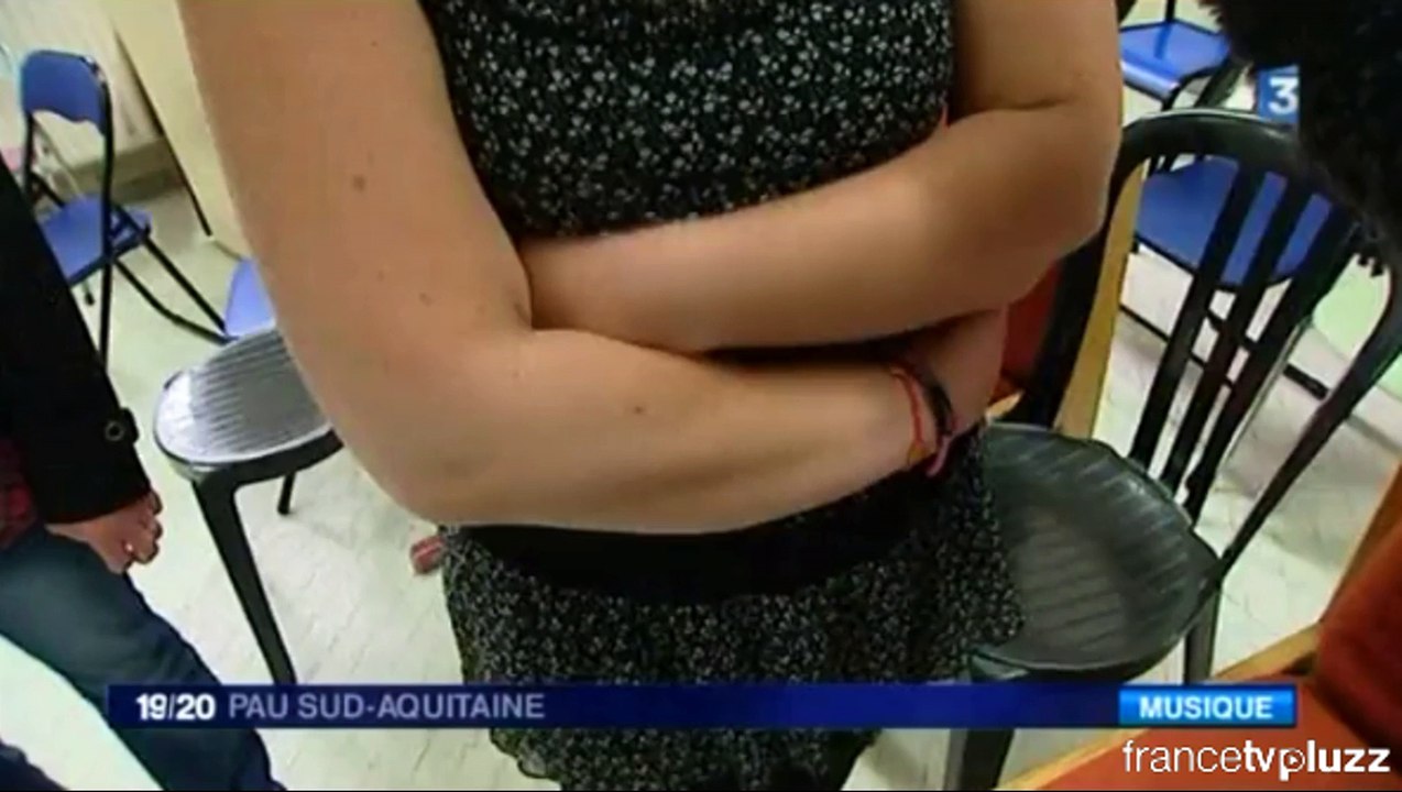 France 3 : L'orchestre s'éclate à la maison d'arrêt de Pau