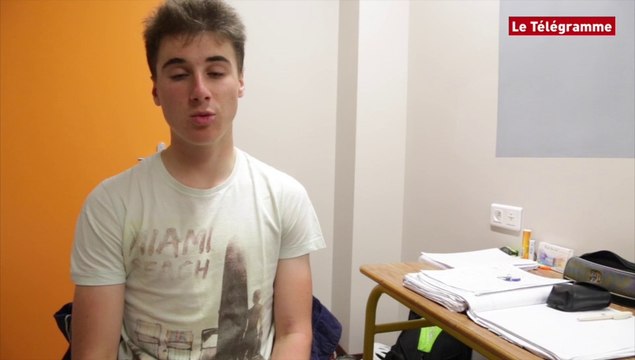 Saint-Brieuc Dernières révisions avant le bac pour Jimmy