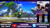 Best Smash Bros 3DS DEATH Combo - False destroys Keitaro's Megaman