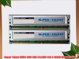 Super Talent DDR2-800 4GB (2x2GB) CL5 S-RIGID Memory Kit