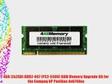 4GB [2x2GB] DDR2-667 (PC2-5300) RAM Memory Upgrade Kit for the Compaq HP Pavilion dv6748us