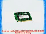 4GB 2X2GB RAM Memory for HP Mobile Workstations 8710W Black Diamond Memory Module DDR2 SO-DIMM