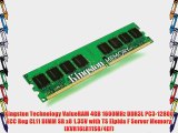 Kingston Technology ValueRAM 4GB 1600MHz DDR3L PC3-12800 ECC Reg CL11 DIMM SR x8 1.35V with