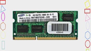 Samsung 4GB DDR3 RAM PC3-10600 204-Pin Laptop SODIMM