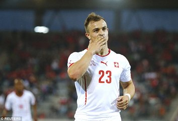 Le coup de canon en pleine lucarne signé Shaqiri !