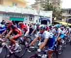 Giro D'Italia 2009 Tappa N°20 Napoli-Anagni Caduta di Lopez Garcia a Mondragone