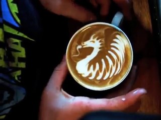 Amazing Latte Art!