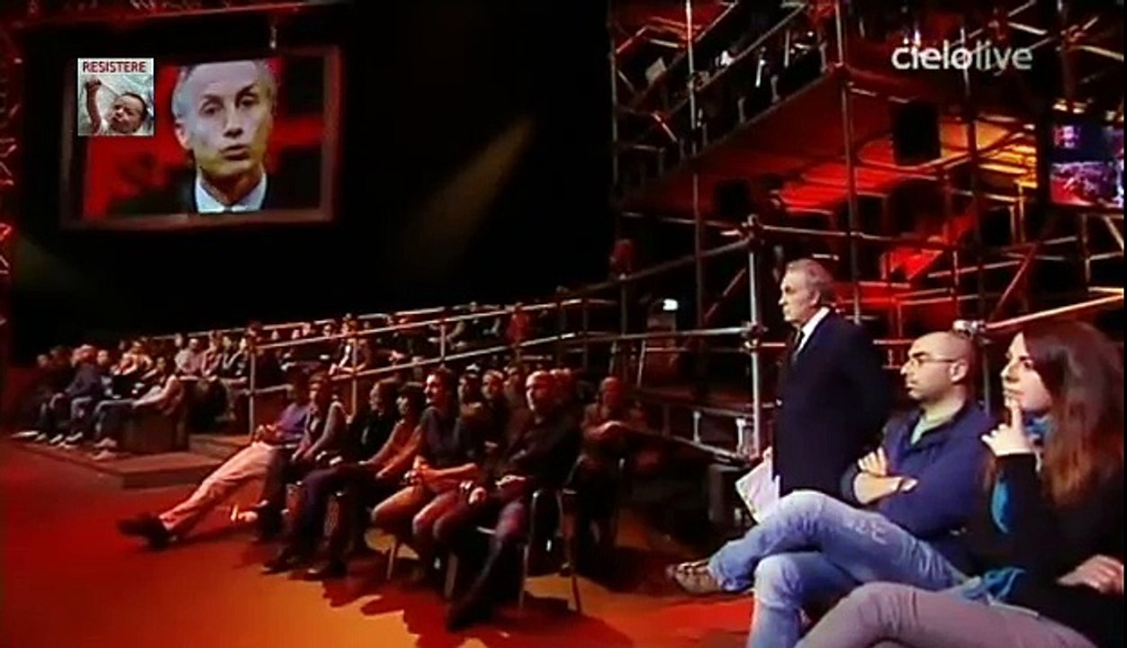 10/17 Servizio Pubblico:"Spazzare Via Tutti" - Marco Travaglio: La storia dei finanziamenti pubblici