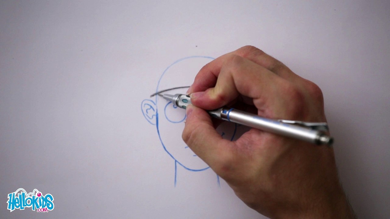 Zeichnen Sie eine Frisur: Das Quadrat