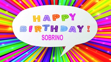 Sobrino   Wishes & Mensajes - Happy Birthday