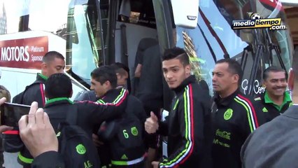 Sin contratiempos, el Tri arribó a Viña del Mar