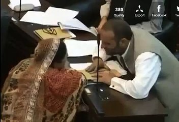 Pakistani Parliament Kiss Scandal