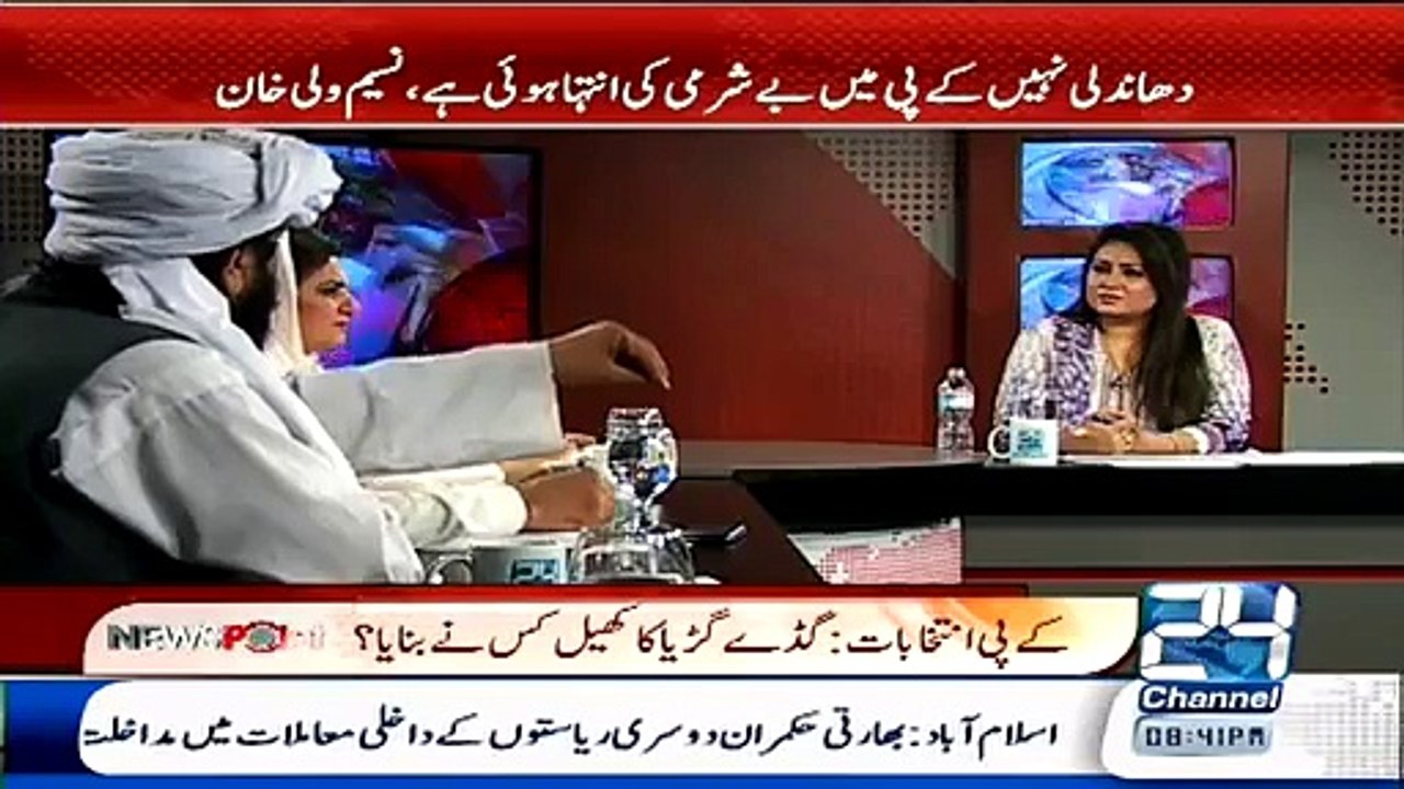 Imran Khan In a Live Show Senator Hafiz Hamdullah