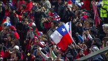 50.000 spectateurs entonnent l'hymne national du Chili (Copa América)