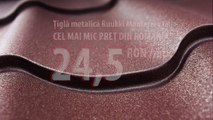 Tigla metalica Ruukki Monterrey la cel mai mic pret din Romania (www.sakral.ro - 0339.115.139)