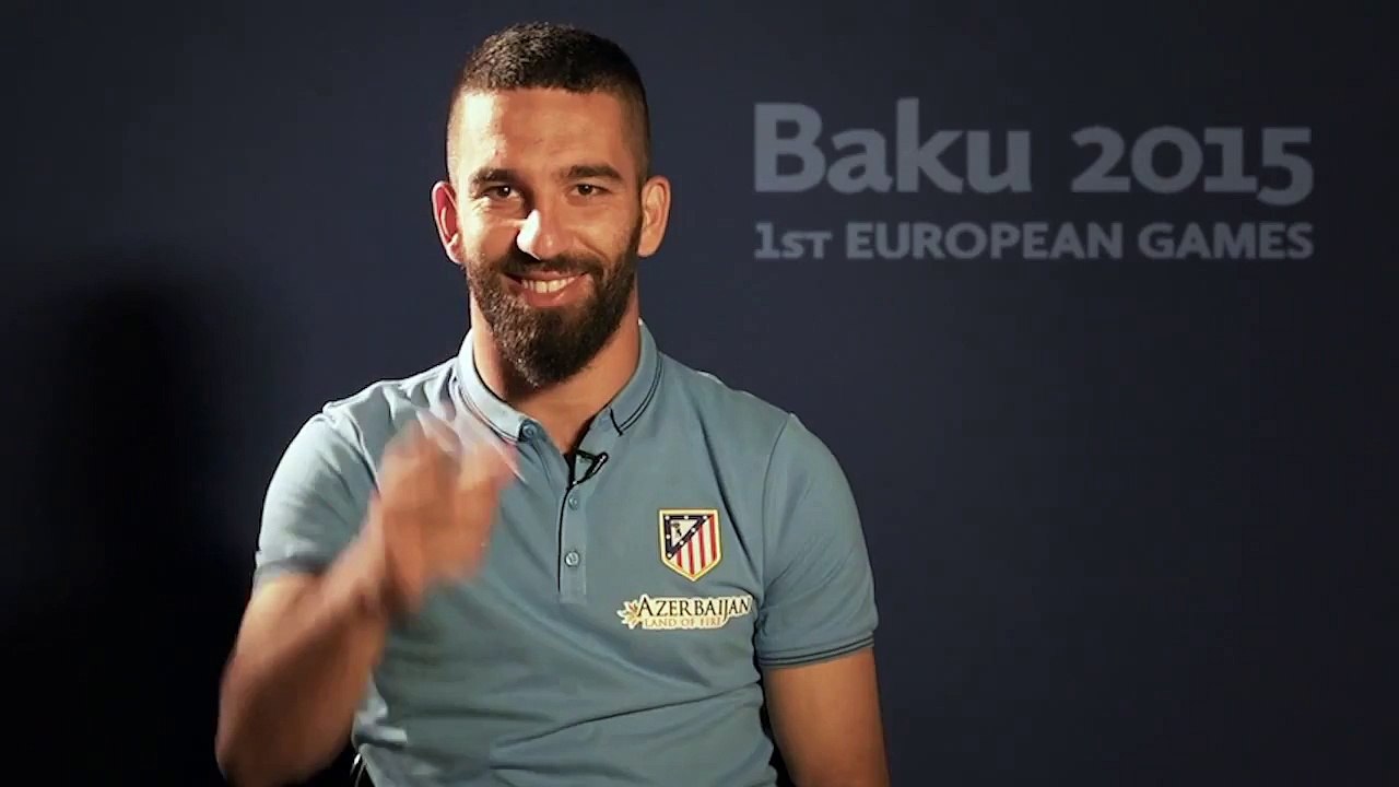 Atletico Madrid players get behind | Baku 2015
