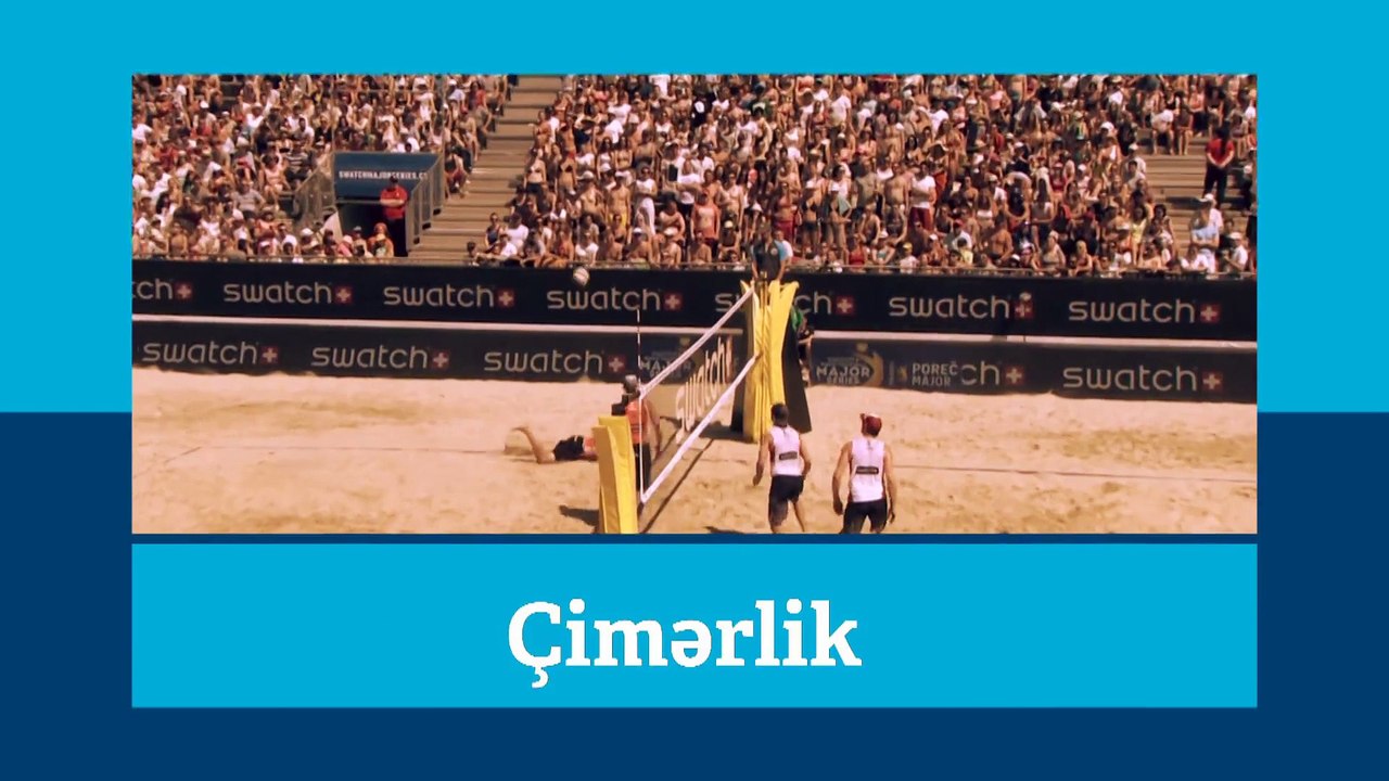 Voleybol 60 saniyədə | Baku 2015 Live Streaming