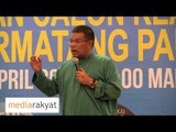 Saifuddin Nasution: Kita Buktikan UMNO Salah, Salah Dan Salah