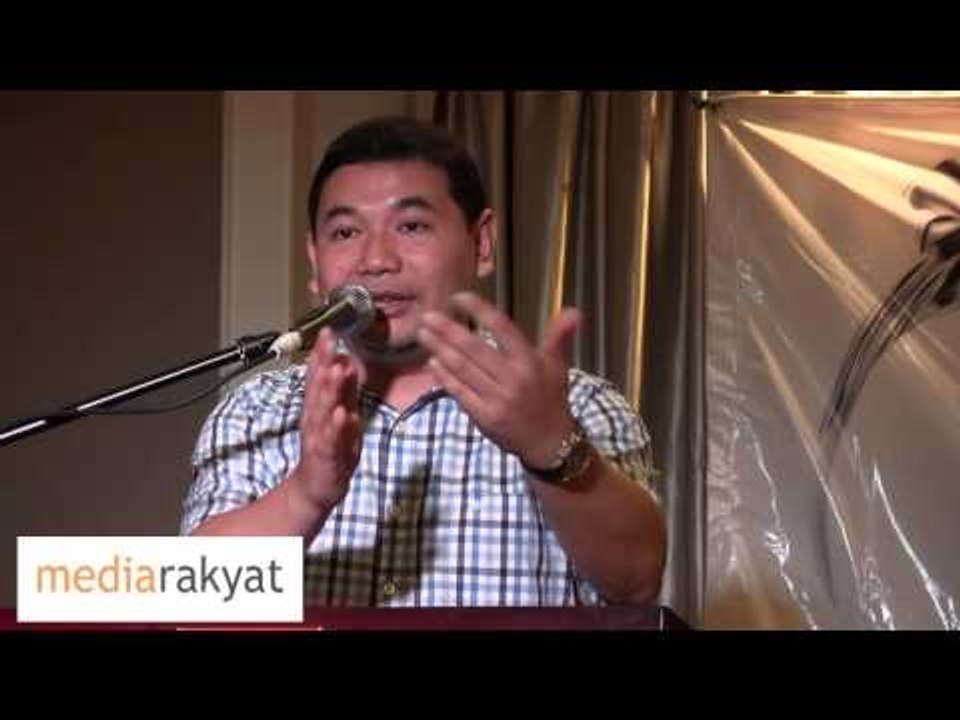 Rafizi Ramli: My Speech Is Specially Dedicated To Datin Seri Rosmah