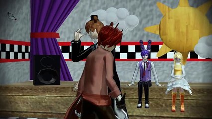 [MMD FNAF] Freddy And Foxy- AngelFish