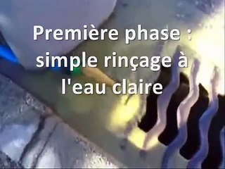 Désembouage hydrodynamique d'un plancher chauffant avec le Ropuls par LRP84