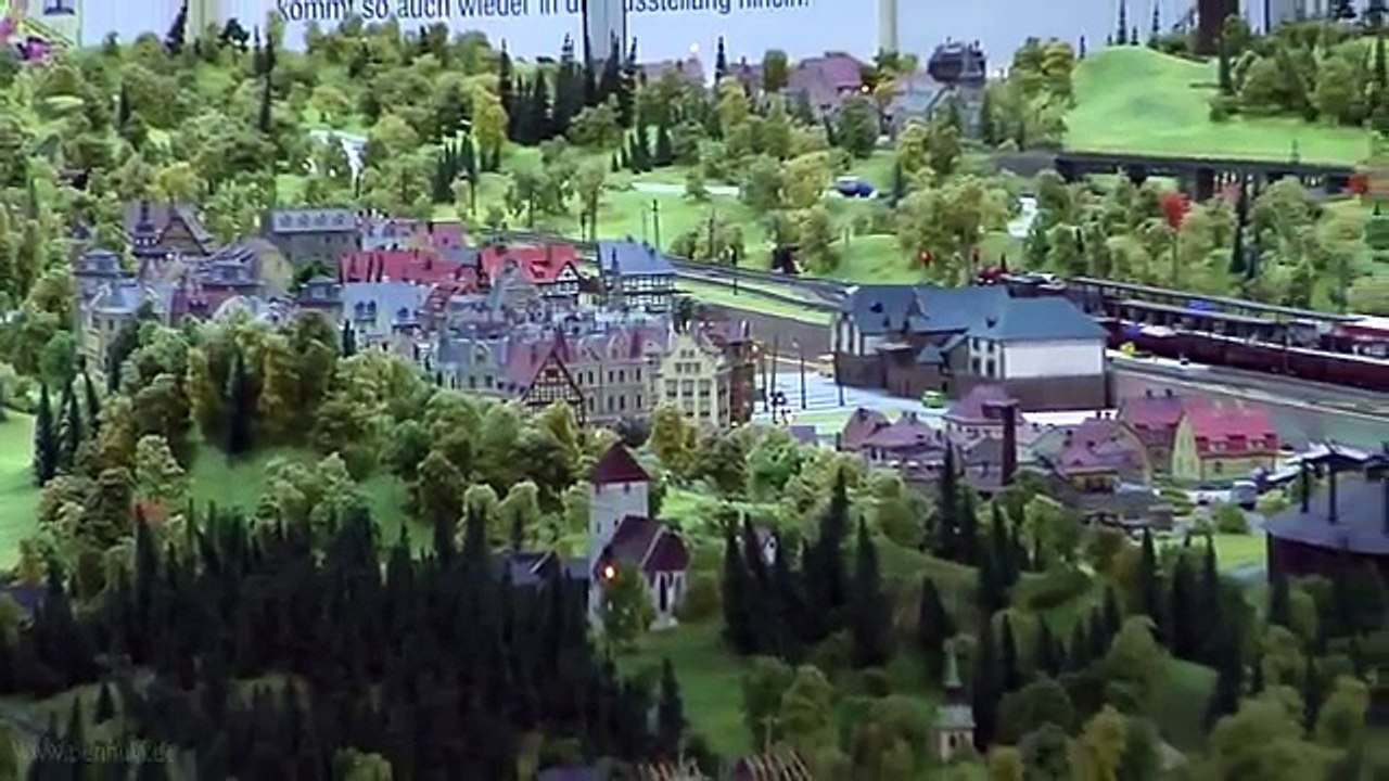 Die größte Modelleisenbahn von Thüringen in Spur H0 bei der Modellbahn Wiehe