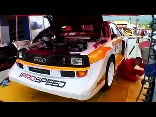 Audi S1 Rally footage and sounds 2012