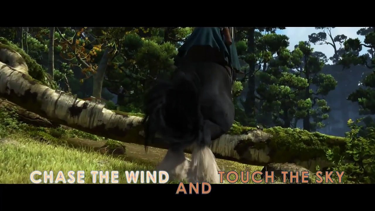 Brave Lyric Video _ Touch the Sky _ Sing Along