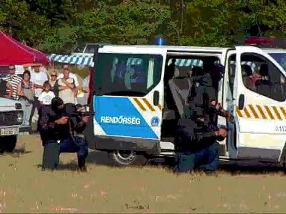 Police commando raid with Hungarian K9 (training)
